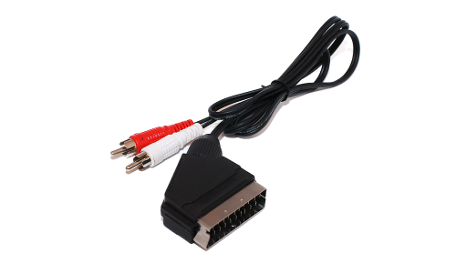 Шнур SCART-2RCA Japan  1,2м