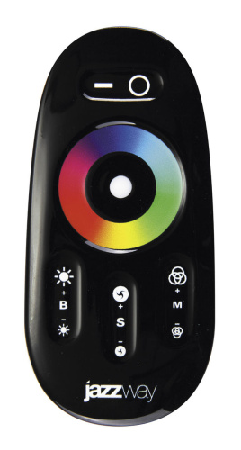 Контроллер RGB PRC-4000RF BL (черный)   12/24V 216/432Вт Jazzway