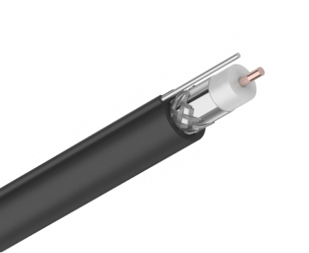 Кабель коаксиальный РК-75-3,7-35Ф с тросом внешней прокладки