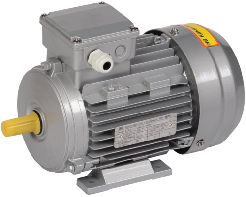 Электродвигатель асинхронный трехфазный АИР 63B4 380В 0,37кВт 1500об/мин 1081 DRIVE IEK