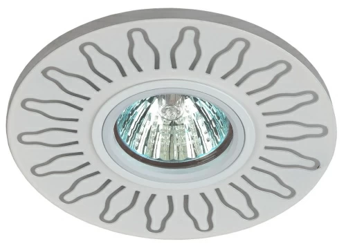 Светильник DK LD31 WH ЭРА декор cо светодиодной подсветкой MR16, 220V, max 11W, белый