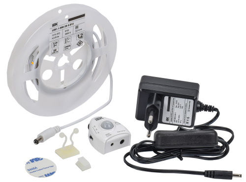 Комплект светодиодной подсветки "Сделай сам" лента LED 1,2м LSR-2835WW60-4,8-IP20-12В + драйвер+дд