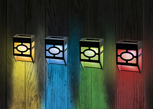 Настенный светильник солнечный ФАZА SLR-W06-RGB настенный