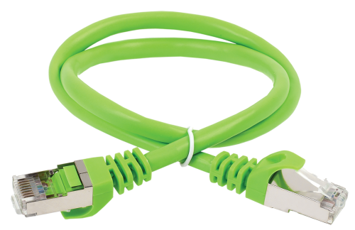 Коммутационный шнур (патч-корд), кат.5Е FTP, 3м, зеленый ITK
