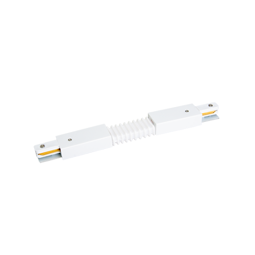 Коннектор PTR CF-WH гибкий белый F-обр. Jazzway