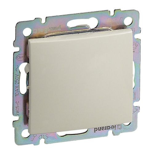 Переключатель 1-клавишный перекрестный схема 7 10АХ слоновая кость VALENA