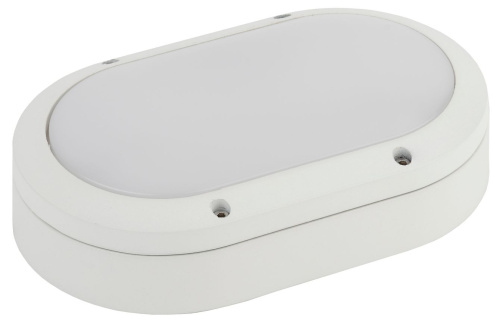 Светильник ЖКХ светодиодный ЭРА SPB-7-12-O антивандальный IP65 12Вт 1140Лм 5000К 220х135 ОВАЛ