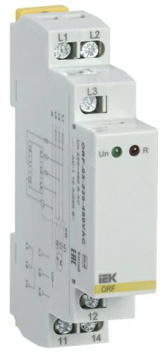 Реле фаз ORF 03. 3ф 220-460 В AC IEK