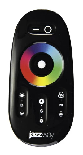 Контроллер RGB PRC-4000RF BL (черный)   12/24V 216/432Вт Jazzway