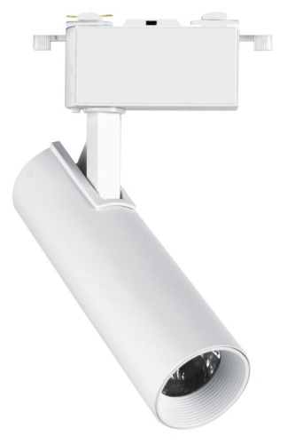 Светильник трековый светодиодный PTR  0610 10w 4000K 24° WH (белый) IP40 Jazzway