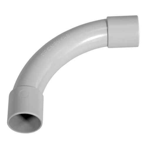 Соединитель угловой d25 мм (30шт/270шт уп/кор) Промрукав