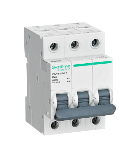 Авт. выкл. City9 Set 3P 40А 6kA хар-ка  400В (АВ)
