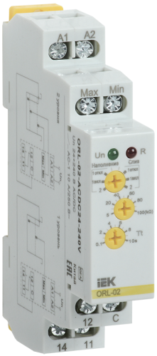 Реле наполнения/дренажа ORL 24-240В AC/DC IEK