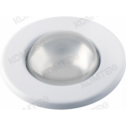 Светильник NORMA 50 0 01 белый неповоротный макс. 60W, r50 Е14, d85 h94 d отверстия 54, IP20, КОМТЕХ