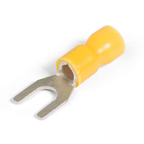 Наконечник кабельный вилочный изолированный НВИ 6.0–5 серия ПРОФИ (КВТ)