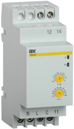 Ограничитель мощности ОМ-2P 16А 230В IEK, шт,