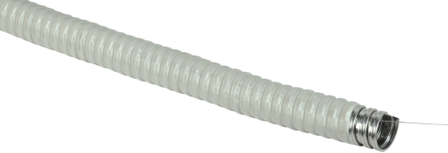 ELASTA Металлорукав Р3-ЦПнг-22 с протяжкой серый (20м) IEK