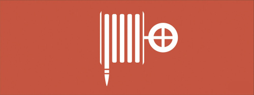 Самоклеящаяся этикетка ЭРА INFO-SSA-105 330х120мм  Пожарный гидрант  SSA-101/DPA-301