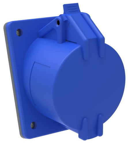 Розетка встраиваемая ССИ-423 32А-6ч/200-250В 2P+PE IP44 MAGNUM IEK