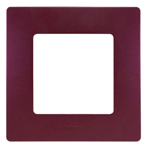 Рамка 1-местная сливовый ETIKA