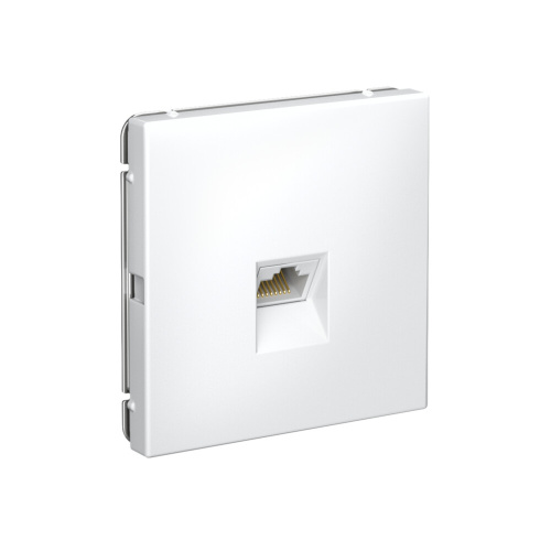 Розетка компьютерная RJ45 Systeme Electric, ArtGallery, белый