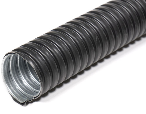 Металлорукав в ПВХ изоляции МРПИ НГ 20 (50 м/уп.) черный ГОФРОМАТИК