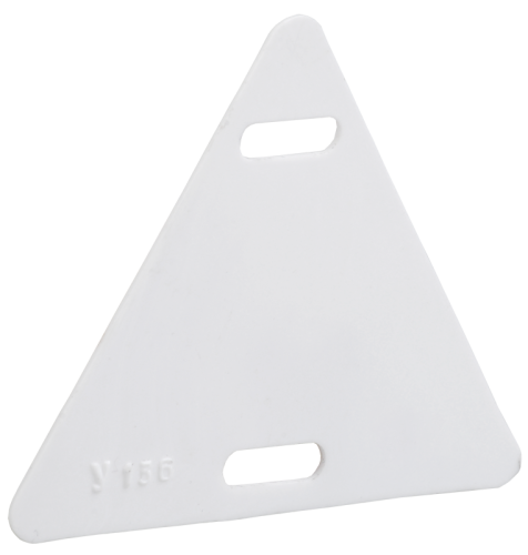Бирка кабельная У-136 (треугольник 55х55х55 мм)