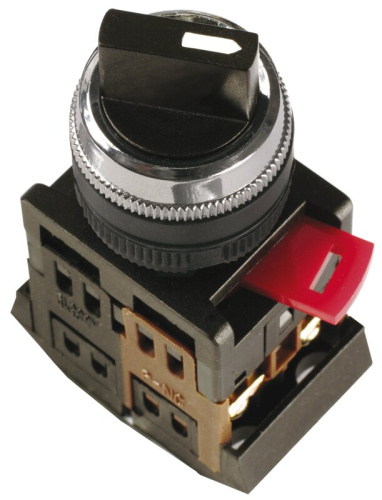 Переключатель АС-22 на 2 фиксир. положения I-O NO+NC GENERICA