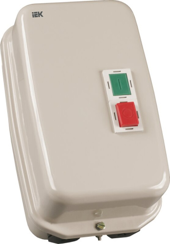 Контактор КМИ34062 40А в оболочке 380В/АС3 IP54 IEK