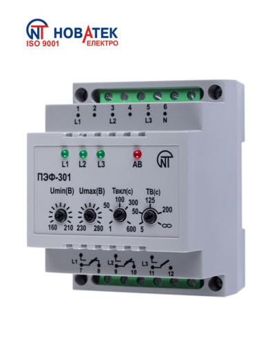 Переключатель фаз ПЭФ-301