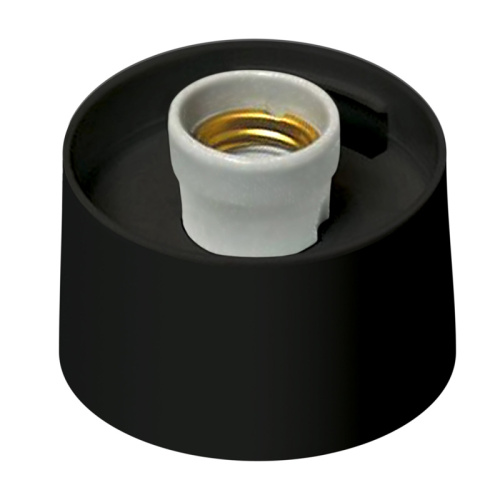 UFP-А01AE BLACK Основание для садово-парковых светильников. Тип соединения с рассеивателем - резьбов