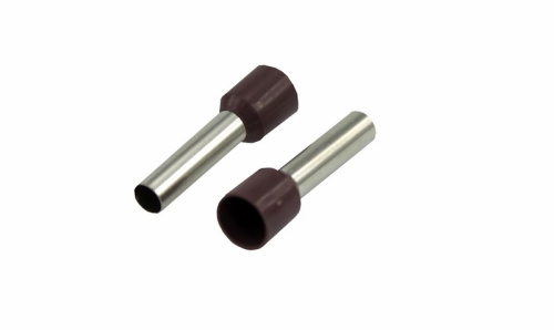 Наконечник штыревой втулочный изолированный F-18 мм 10 мм² (НШВи 10-18) слоновая кость REXANT