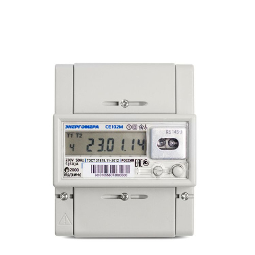 Счетчик СЕ102M R5 145-A запрограммир трех тарифный