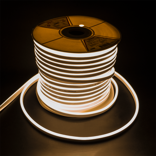 Лента светодиодная Лента "Неон" PFN-01 2835/120 220V 6w/m 8*16mm 3000K IP65 100m