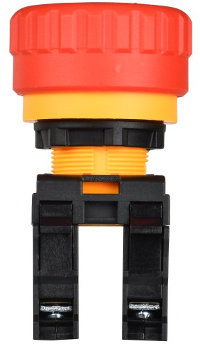 Кнопка "Грибок" поворотная с фиксацией 1NO+1NC красная MASTER IEK