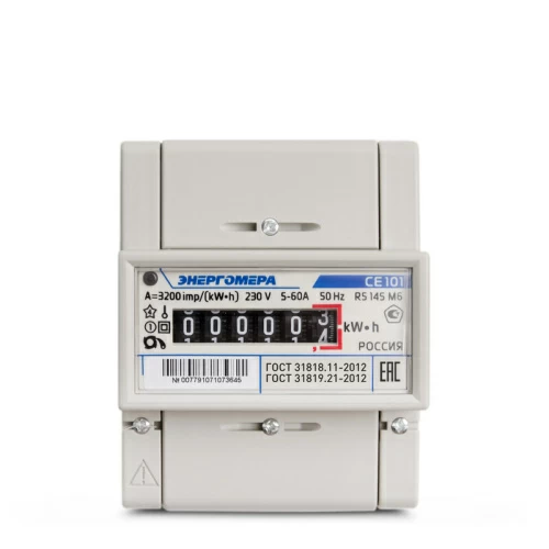 Счетчик СЕ101 R5 148 M6 1-ф 10-100А