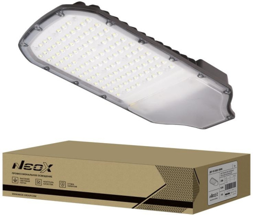 Светильник уличный светодиодный ДКУ-03 200Вт 230В 5000К 28000Лм 140лм/Вт линзованный IP65 NEOX