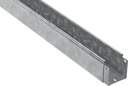 Лоток неперфорированный 100х100х3000-1,0 HDZ ESCA IEK