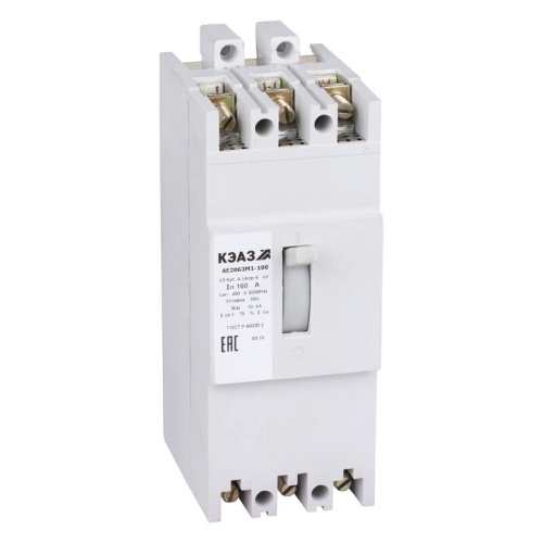 Автомат АЕ2063М1-200-160А-10Iн-400AC-У3 