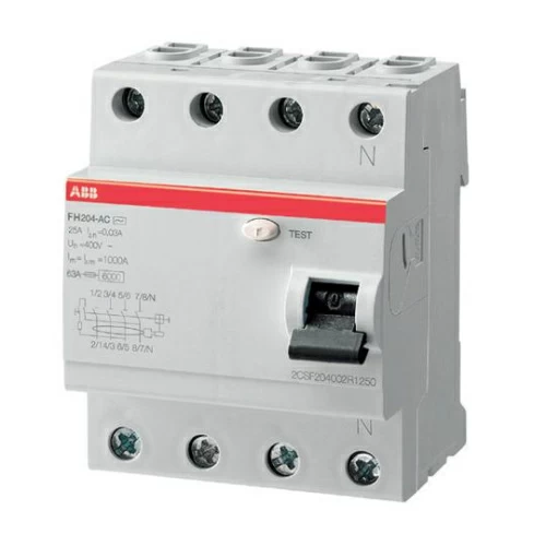 ABB Выкл.диф.тока 4мод. FH204 AC-25/0,3