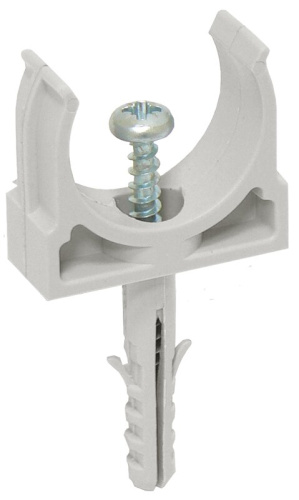 Держатель с защёлкой и дюбелем CT25 IEK