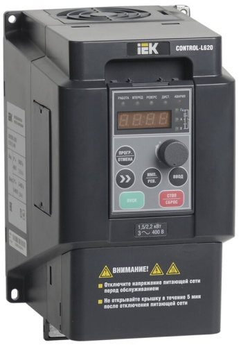 Преобразователь частоты CONTROL-L620 380В, 3Ф 2,2-4 kW IEK