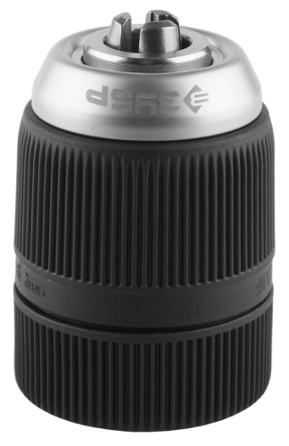 Патрон ЗУБР "ПРОФИ" быстрозажимной для дрели, с фиксатором, 13мм, 1/2"