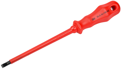Отвертка диэлектрическая SL6,5х150 K2 ARMA2L 3 IEK