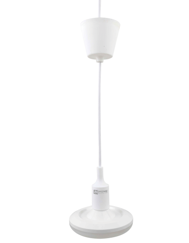 Лампа светодиодная LED-UFO 15Вт 230В 4000К 1350Лм 150мм с силиконовым патроном Е27 со шнуром 1м БЕЛЫ