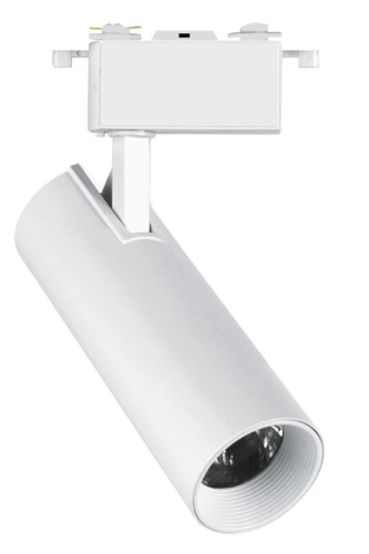 Светильник трековый светодиодный PTR  0620 20w 3000K 24° WH (белый) IP40 Jazzway