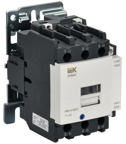 Контактор КМИ-А-35012 LC1D 50А 400В/АС3 1NO/1NC ARMAT IEK