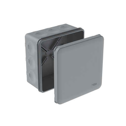 MultiBox Коробка распределительная с мембранными вводами IP66 100х100х50 Серая IMT351981