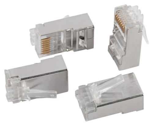 Джек штекер RJ-45 8P-8C FTP кат. 6 PATCH снят