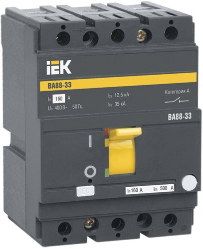 Авт.выкл. ВА88-33 3Р 160А 35кА IEK
